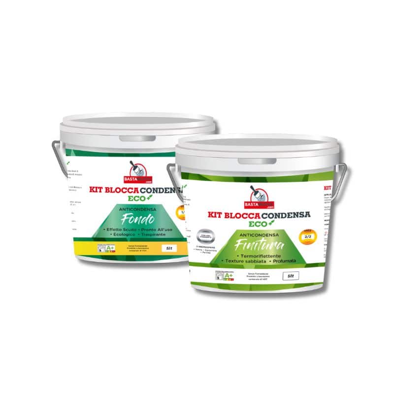 fondo anticondensa all'interno del kit Bastamuffa