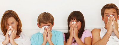 famiglia allergie muffa