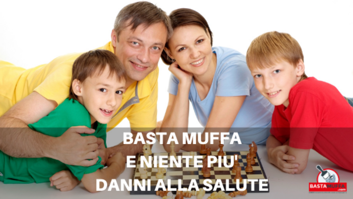 muffa sui muri e danni alla salute