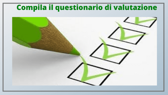 questionario di valutazione