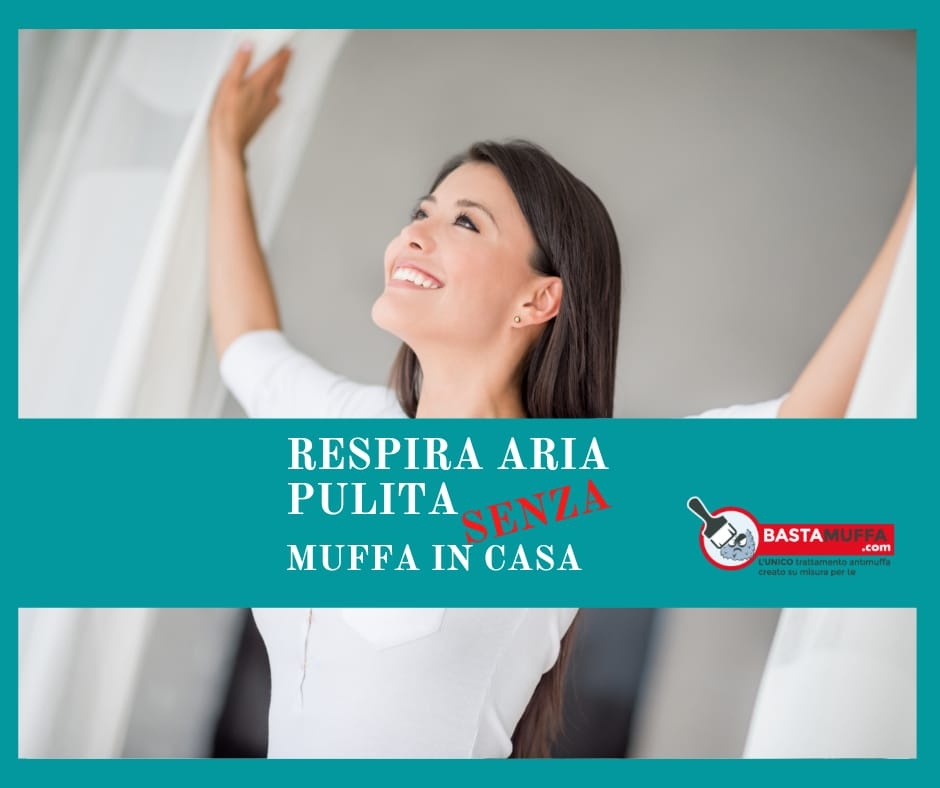 come eliminare la muffa in casa