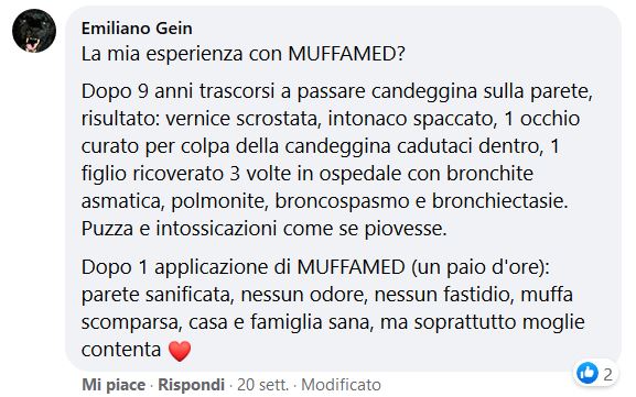 antimuffa utilizzi