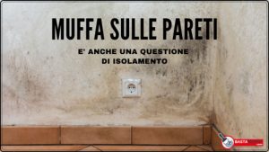 muffa sulle pareti
