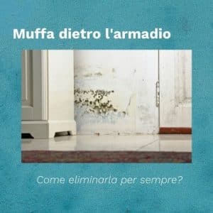 muffa dietro all'armadio