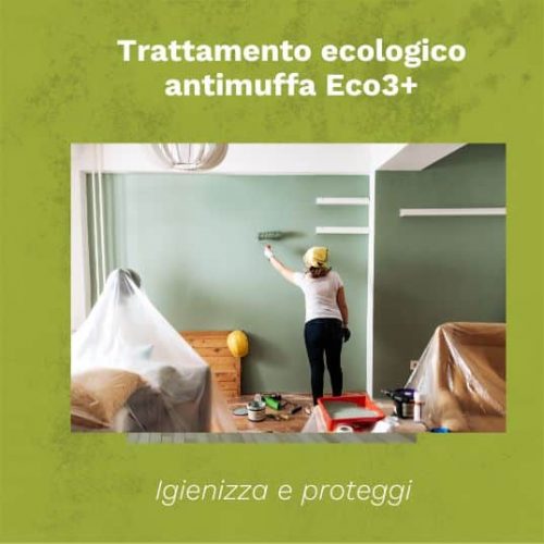 trattamento ecologico antimuffa Eco3+
